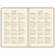 Ежедневник датированный 2025, А5, 143х218 мм, BRAUBERG 'Journal', под кожу, застежка, органайзер, синий, 115879
