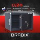 Сейф BRABIX 'КМ-260', 260х360х290 мм, 13 кг, ключевой замок + полка, крепление к стене, 291165
