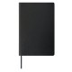 Ежедневник BRAUBERG недатированный, А5, 135х200 мм, 'Stylish', под фактурную кожу, 160 л., интегральная обложка, черный срез, черный, 126224