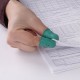 Напальчники резиновые с отверстиями, КОМПЛЕКТ 10 шт., диаметр 18 мм, зеленые, STAFF 'EVERYDAY', 227964