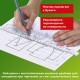 Линейка с роликом (рейсшина) 22 см, металлический ролик, картонная коробка, STAFF, 210869