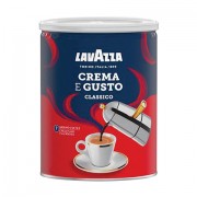 Кофе молотый LAVAZZA 'Crema E Gusto', 250 г, жестяная банка, 3882