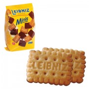 Печенье BAHLSEN Leibniz (БАЛЬЗЕН Лейбниц) 'Minis Choko', сливочное с шоколадом, 100 г, Германия, 7628
