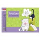 Альбом для рисования А4 32 л., спираль, обл. картон, HATBER, 198х300 мм, 'Приключения кота Пирожка' (5 вид), 079775, 32А4Всп