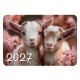 Календарь карманный на 2027 г, BRAUBERG, 64х93 мм, АССОРТИ, 20 дизайнов (60 штук), 118489