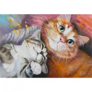 Картина стразами (алмазная мозаика) 30х40 см, ОСТРОВ СОКРОВИЩ 'Тёплая дружба', без подрамника, 662561