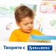 Картон цветной А4 МЕЛОВАННЫЙ (глянцевый), 12 листов 12 цветов, в папке, BRAUBERG, 200х290 мм, 'Килиманджаро', 129917