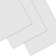 Обложки картонные для переплета А4, КОМПЛЕКТ 100 шт., тиснение под лен, 250 г/м2, белые, BRAUBERG, 530839
