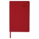 Ежедневник датированный 2021 А5 (138х213 мм) BRAUBERG 'Stylish', кожзам, красный, 111445