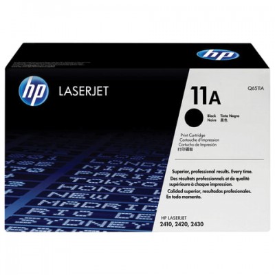 Картридж лазерный HP (Q6511A) LaserJet 2410/2120/2430 и другие, оригинальный, ресурс 6000 стр.