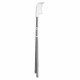Стул складной BRABIX 'Golf Lite CF-017', серебристый каркас, пластик белый, 532896