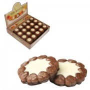 Печенье БИСКОТТИ (Россия) 'Ноттэ', шоколадное с кремом, глазированное, сдобное, 2 кг, шоу-бокс