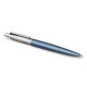 Ручка шариковая PARKER 'Jotter Core Waterloo Blue CT', корпус голубой, детали хром, синяя, 1953191