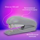 Степлер №24/6, №26/6 BRAUBERG 'UNIVERSAL', до 30 листов, на 100 скоб, серый, 272717