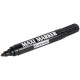 Маркер перманентный универсальный ЧЕРНЫЙ CENTROPEN 'Maxi Marker', 2-4 мм, 8936, 5 8936 0112