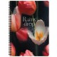 Тетради ДЭК А4 96 л. КОМПЛЕКТ 2 шт., BRAUBERG, гребень, клетка, 80 г/м2, Soft-Touch, 'Aesthetics', 405586