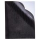 Тетрадь бумвинил А5 48 л., скоба, офсет №1, клетка, с полями, 'ЧЕРНАЯ Metallic', CROCO, HATBER, 072232, 48Т5бвВ1